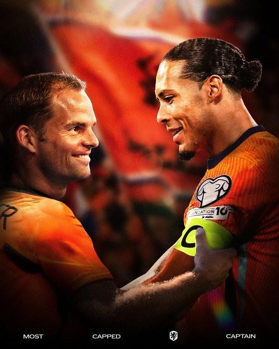 德波爾祝福范戴克打破自己的紀(jì)錄：祝賀你，你是真正的領(lǐng)袖