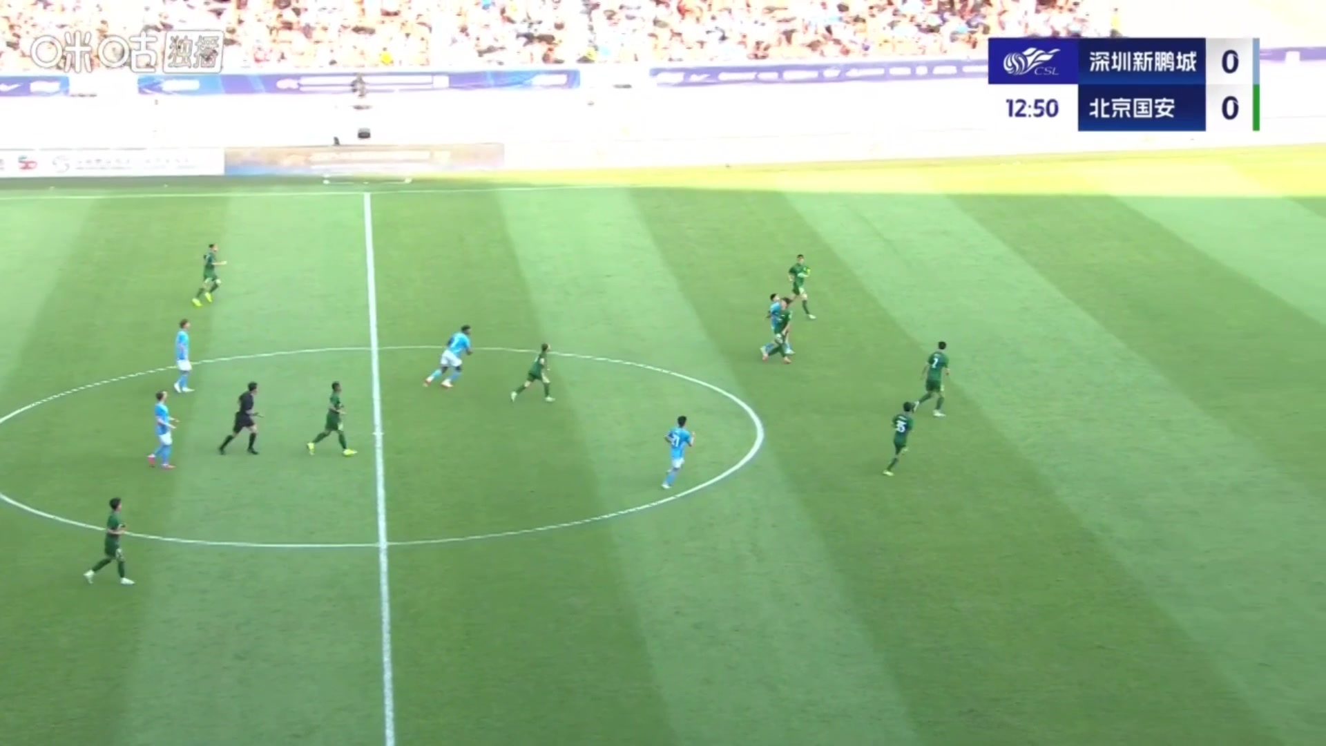 新鵬城加西亞過掉門將后破門董路大喊這門將在干啥啊不理解