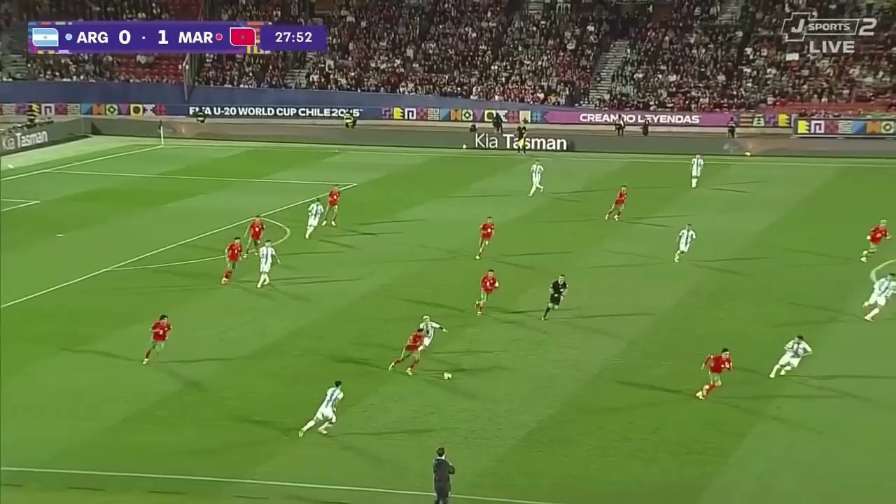 阿根廷決賽2球落后摩洛哥斷球反擊扎比里破門(mén)梅開(kāi)二度