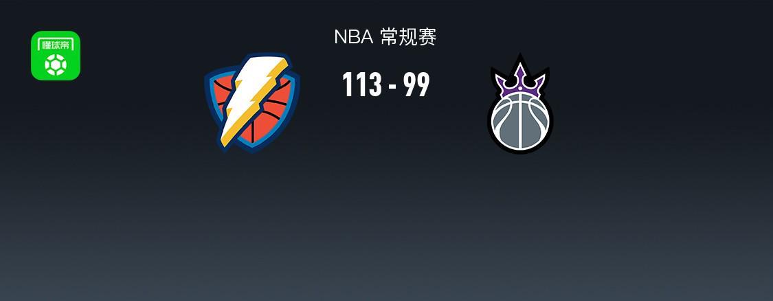 NBA戰(zhàn)報：雷霆113-99國王取NBA6連勝，亞歷山大33+8+3