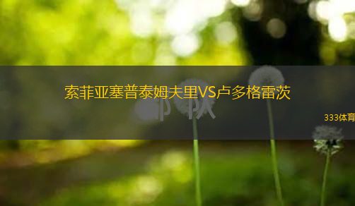 索菲亞塞普泰姆夫里VS盧多格雷茨