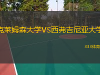 克萊姆森大學(xué)VS西弗吉尼亞大學(xué)